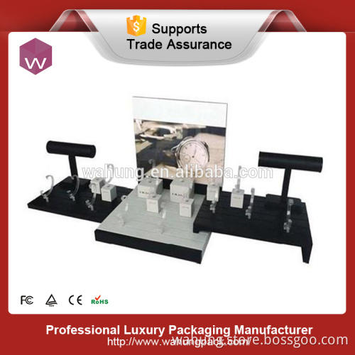 high luxury wooden watch display case